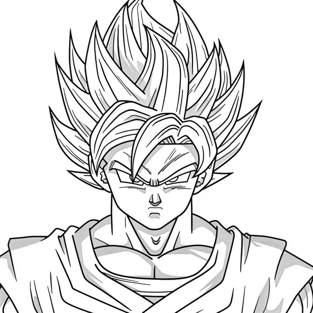 Goku coloring page674 3