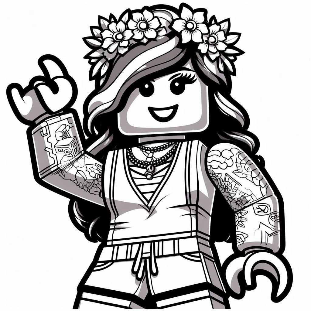 coloring roblox 5 1