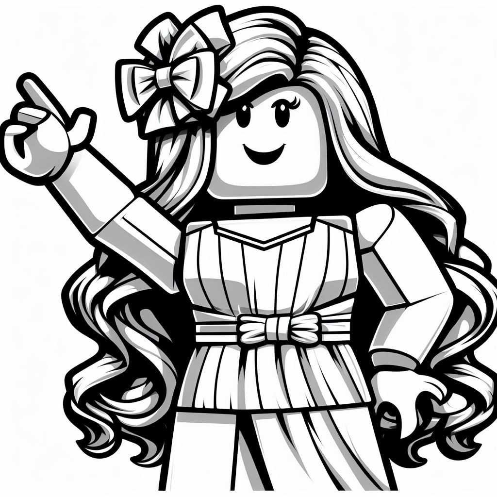 coloring roblox 7 1