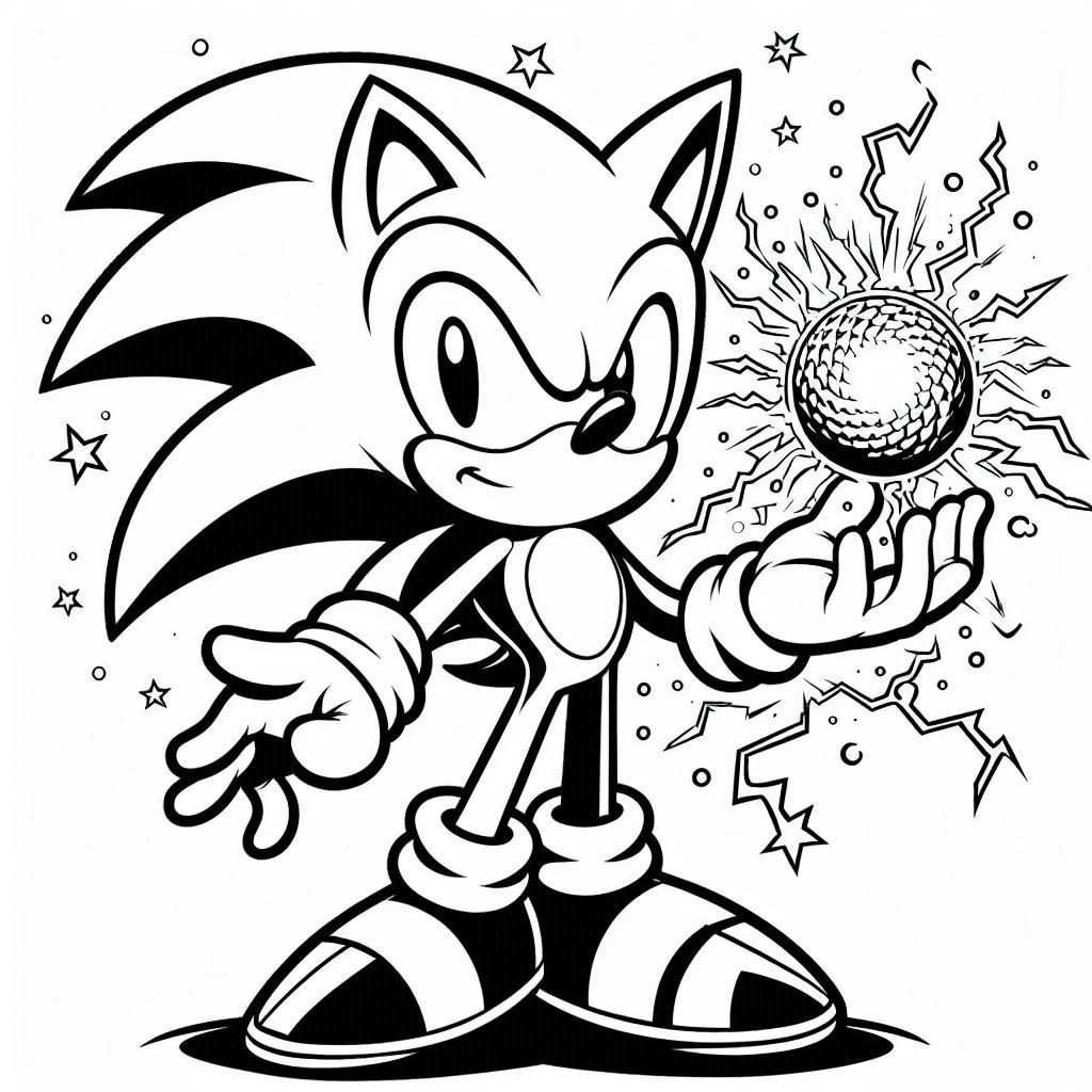 colorir sonic 26