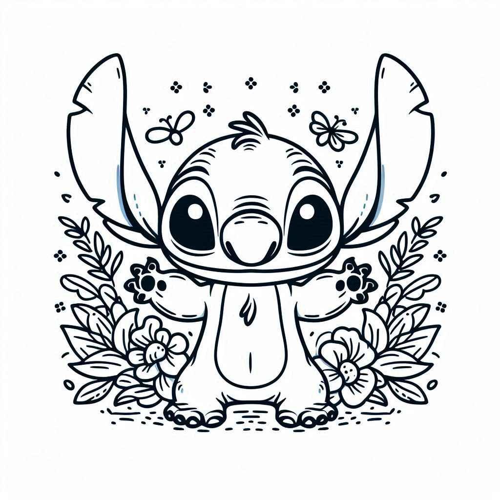 compressed colorindo stitch colorir 101