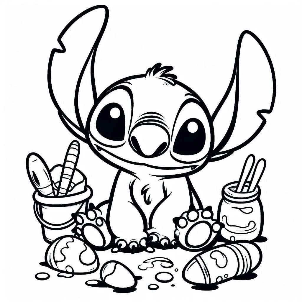 compressed colorindo stitch colorir 111