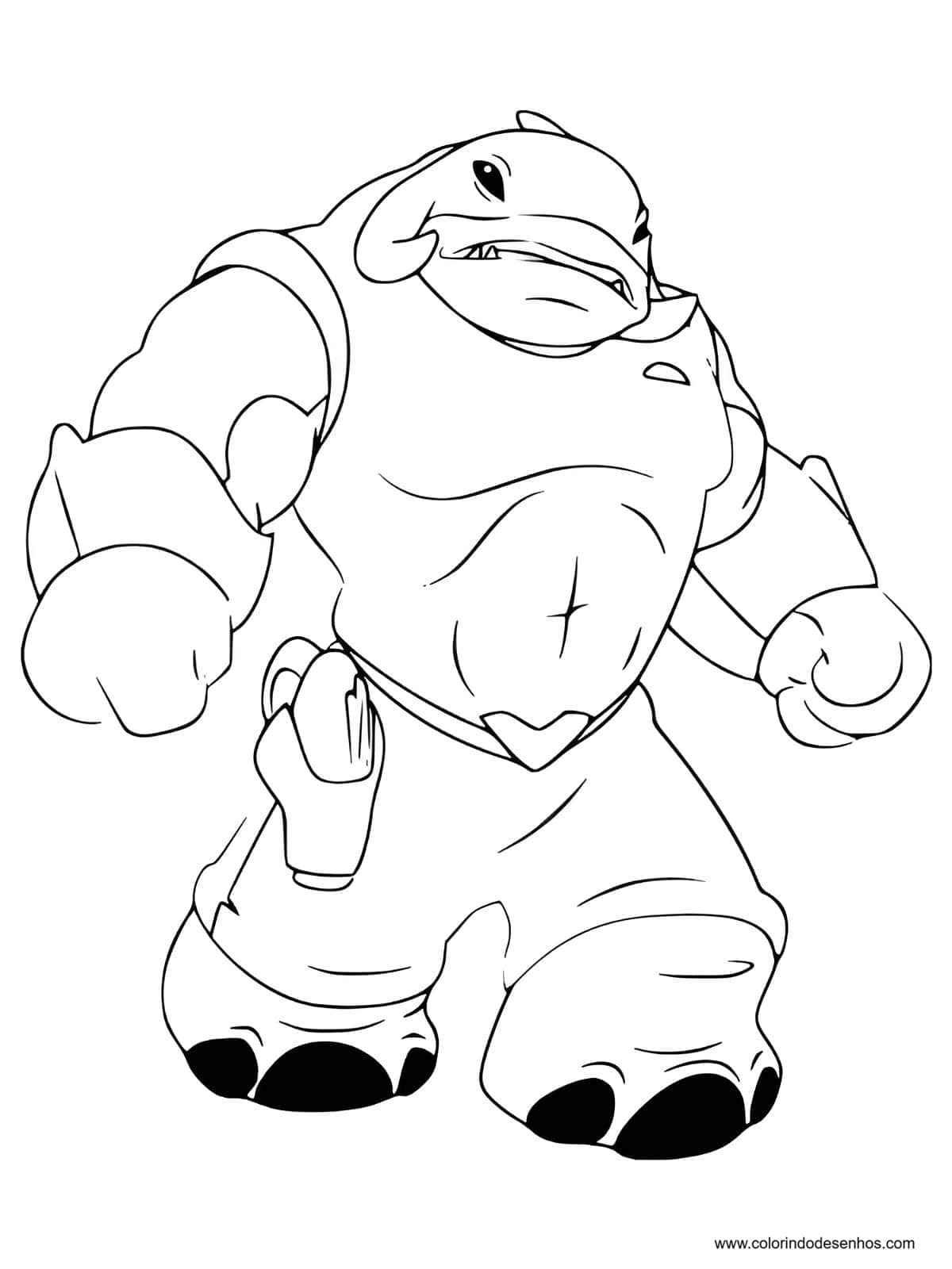 compressed desenho stitch para colorir 5