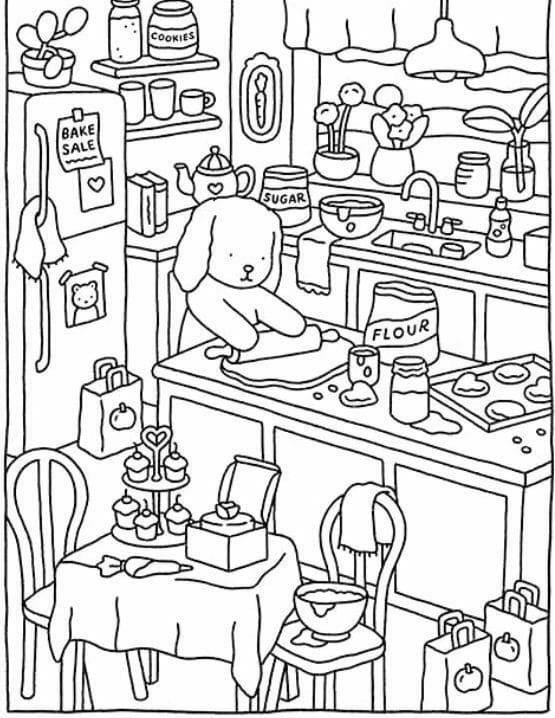 desenho do bobbie goods para colorir e imprimir 1