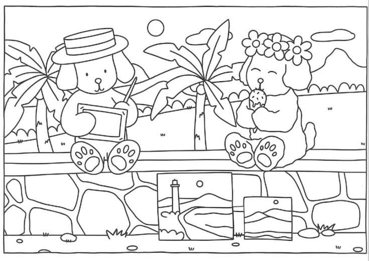 desenho do bobbie goods para colorir e imprimir 11