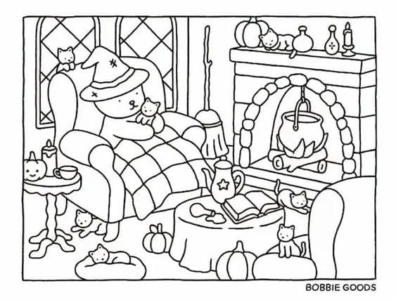 desenho do bobbie goods para colorir e imprimir 13