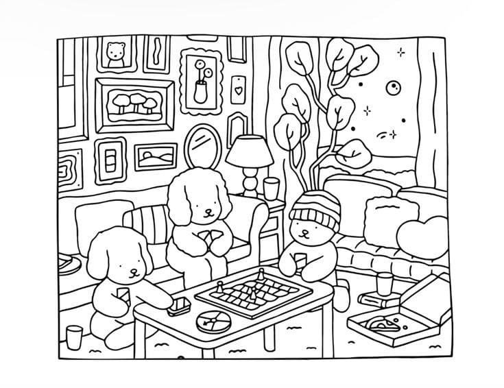desenho do bobbie goods para colorir e imprimir 2