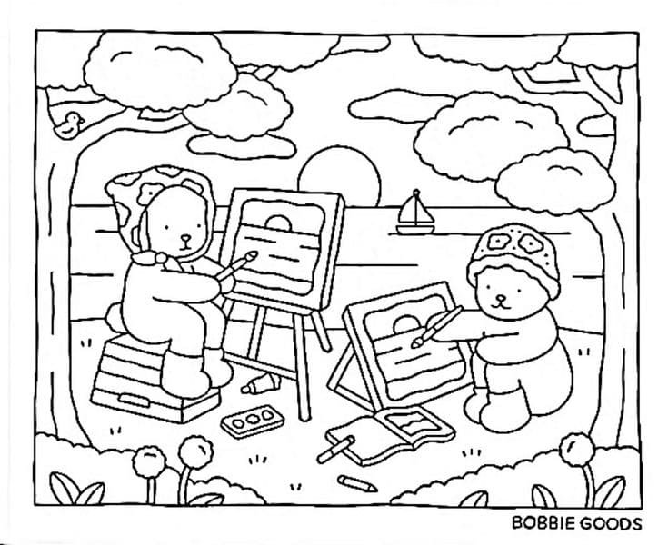 desenho do bobbie goods para colorir e imprimir 22