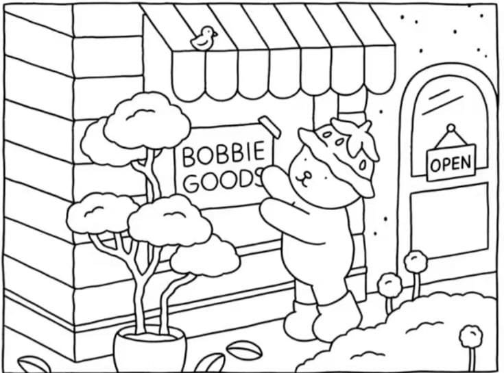 desenho do bobbie goods para colorir e imprimir 25