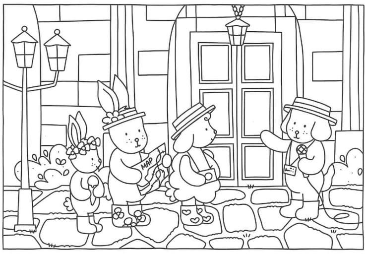 desenho do bobbie goods para colorir e imprimir 31