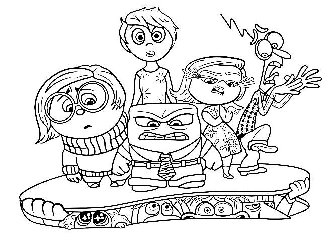 desenho do divertida mente 2 para colorir e imprimir 10