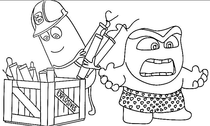 desenho do divertida mente 2 para colorir e imprimir 19