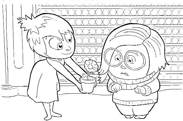 desenho do divertida mente 2 para colorir e imprimir 20