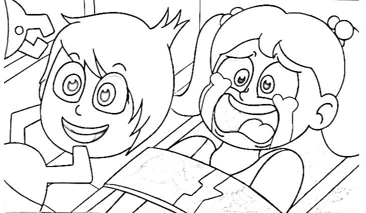 desenho do divertida mente 2 para colorir e imprimir 4