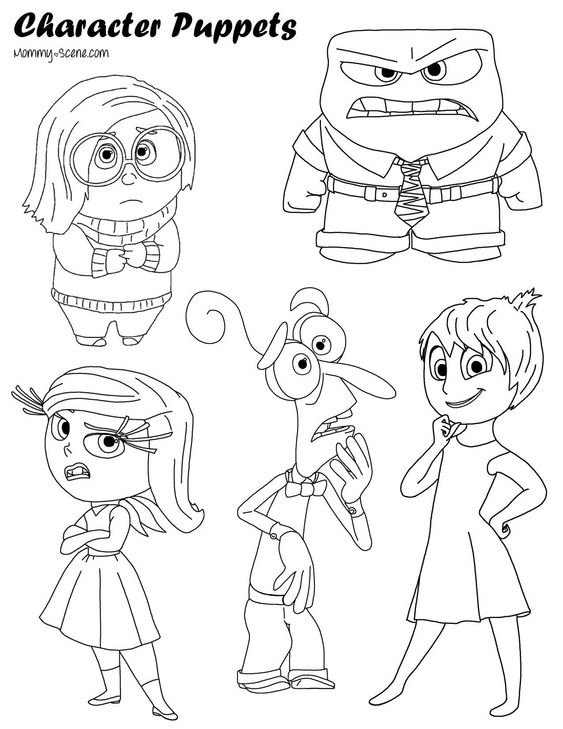 desenho do divertida mente 2 para colorir e imprimir 4