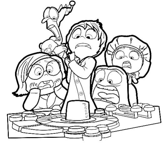 desenho do divertida mente 2 para colorir e imprimir 6