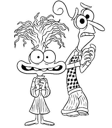 desenho do divertida mente 2 para colorir e imprimir 9 1