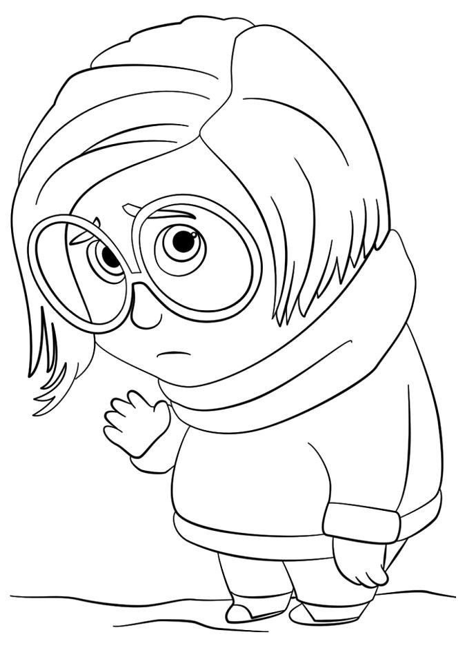 desenho do divertida mente 2 para colorir e imprimir