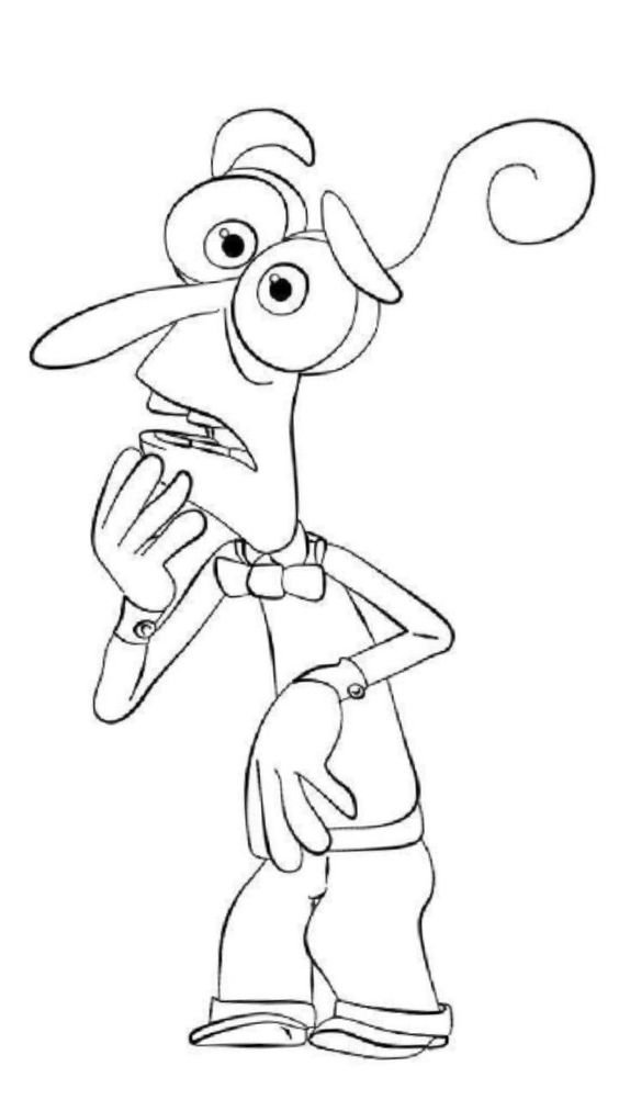desenho do divertida mente 2 para colorir e