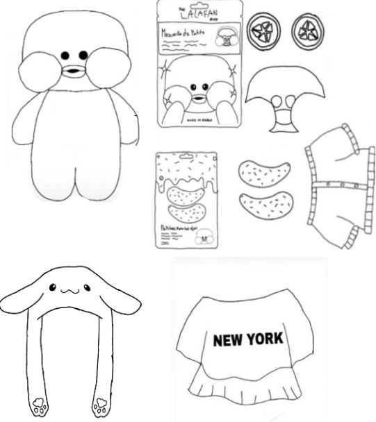 desenho do paper duck para imprimir e colorir 5
