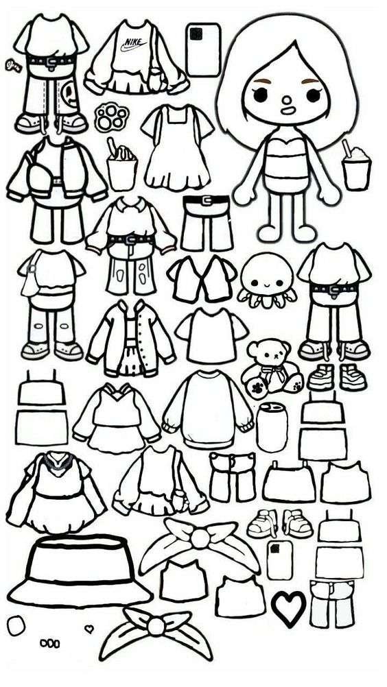 desenho do paper duck para imprimir e colorir