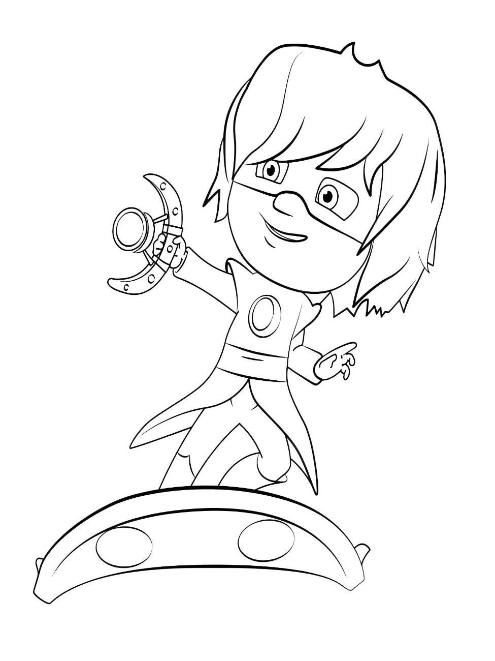 desenho do pj masks romeu vilao para imprimir
