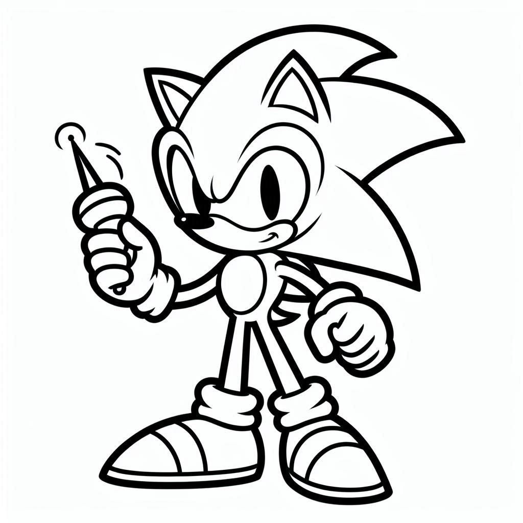 desenho do sonic para colorir 20 1