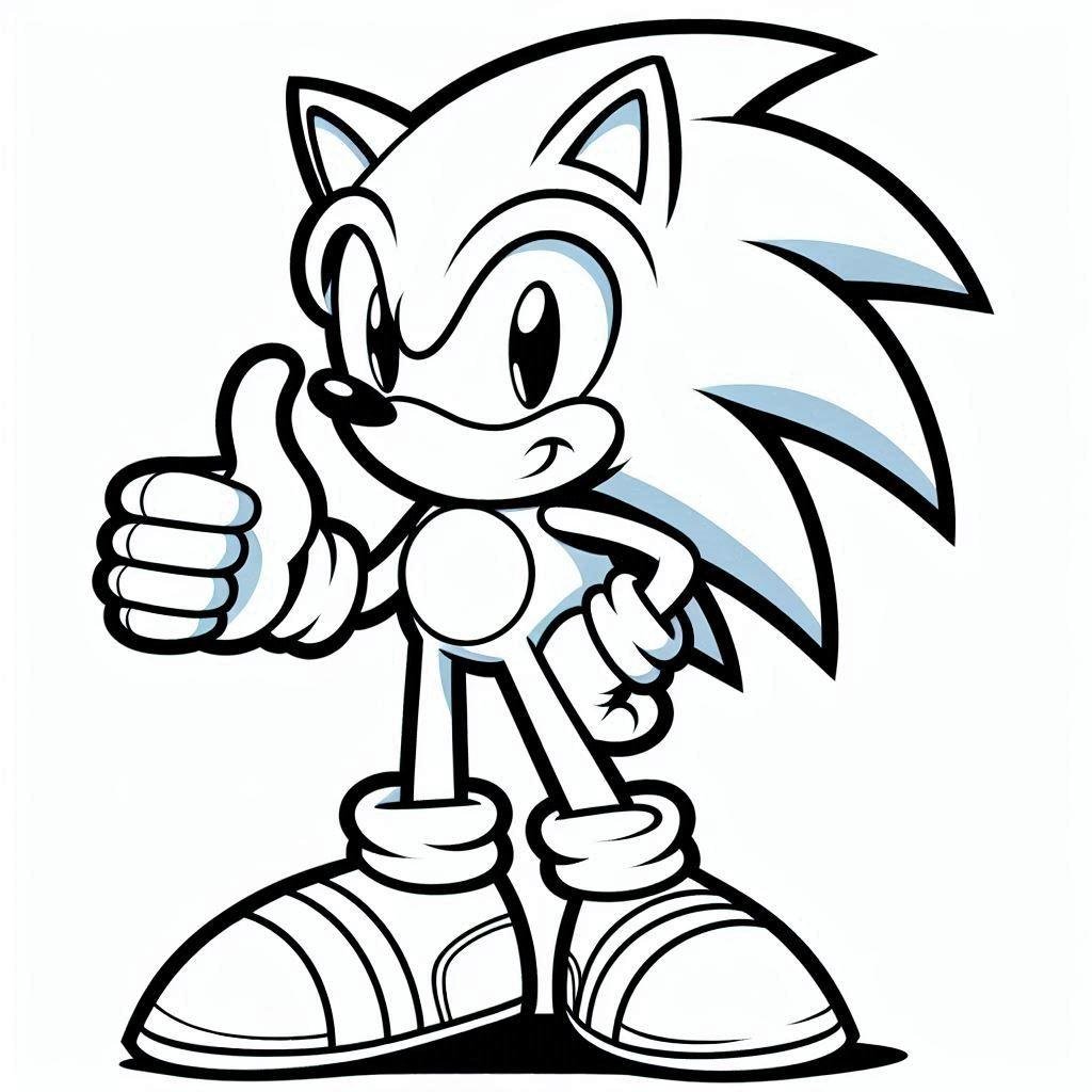 desenho do sonic para colorir 20 3
