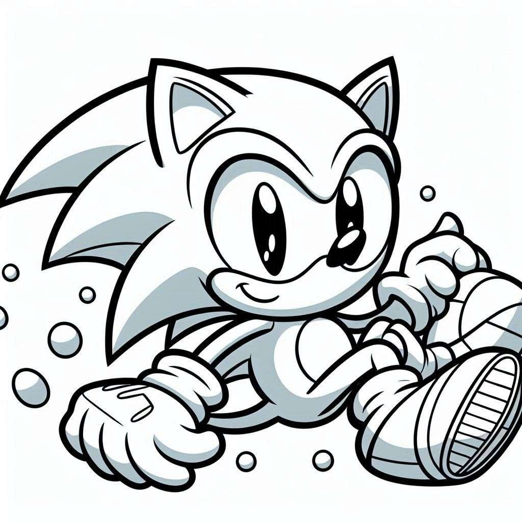 desenho do sonic para colorir 20 5