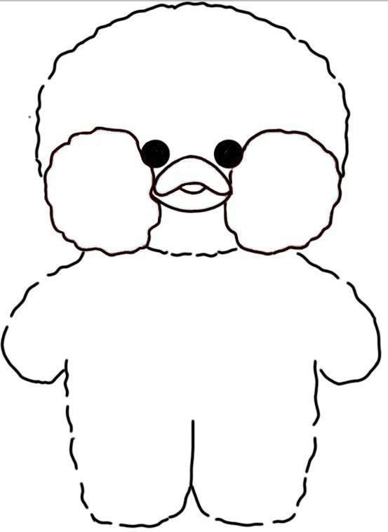 desenhos do paper duck para colorir 2