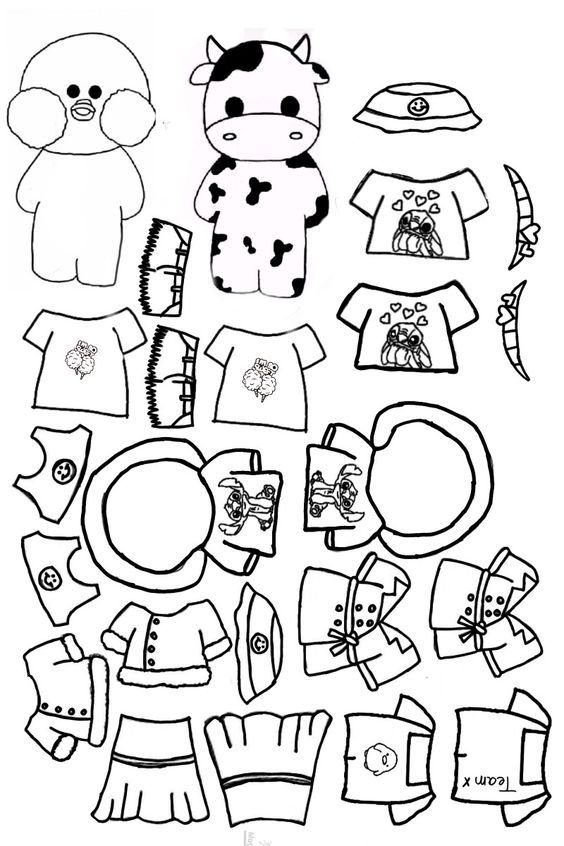 desenhos do paper duck para colorir 4