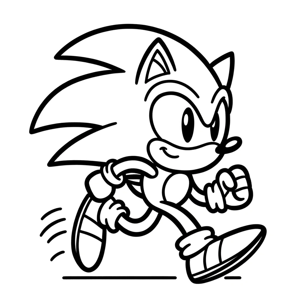 desenhos para colorir sonic 4