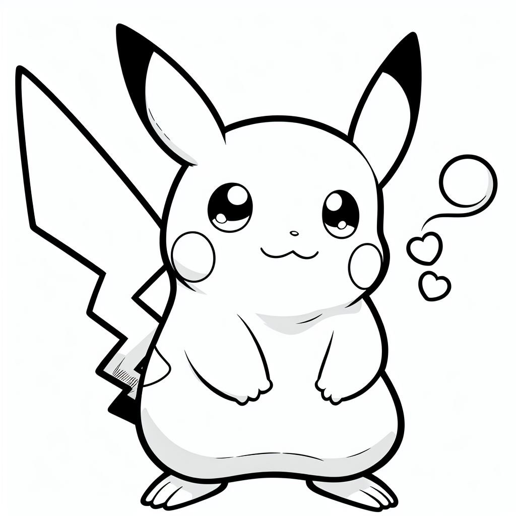 coloring pikachu 10 1