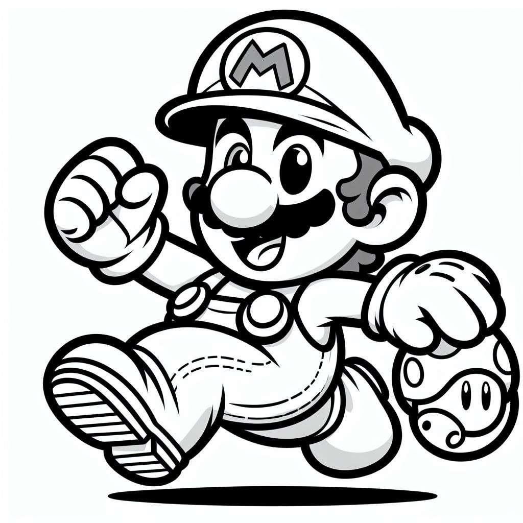 coloring super mario bros 8 1