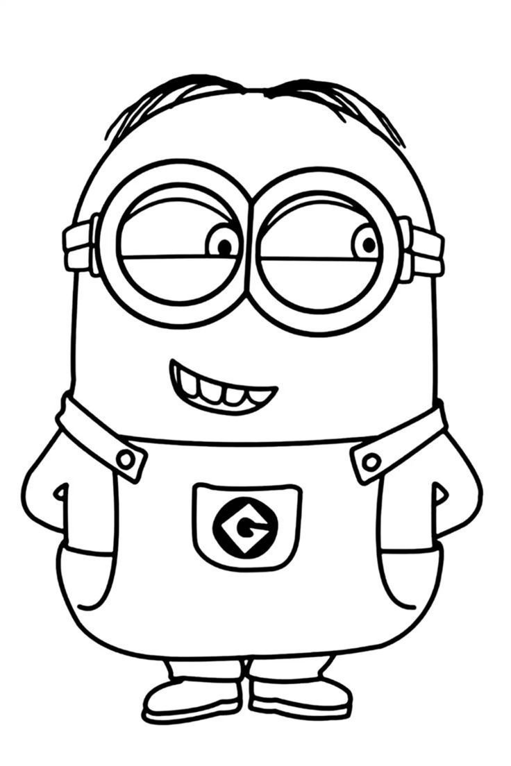 desenho do gru meu malvado favorito e minions para imprimir e colorir 20