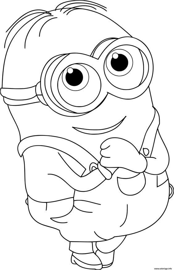 desenho do gru meu malvado favorito e minions para imprimir e colorir 23