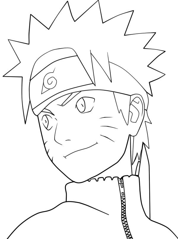 desenho do naruto para colorir e imprimir 12