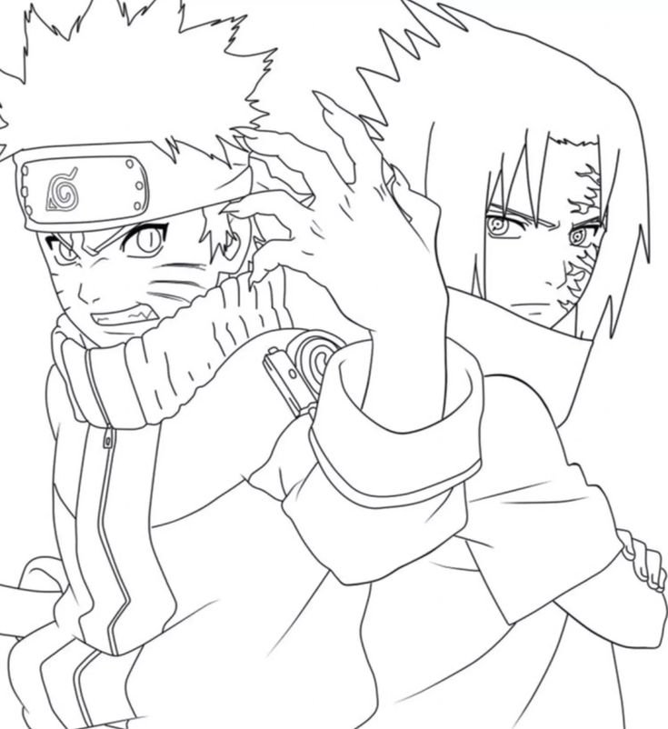 desenho do naruto para colorir e imprimir 13