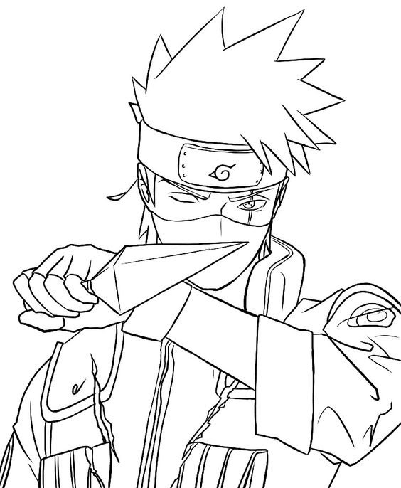 desenho do naruto para colorir e imprimir 3