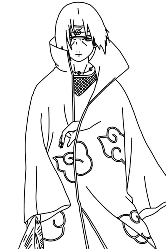 desenho do naruto para colorir e imprimir 5