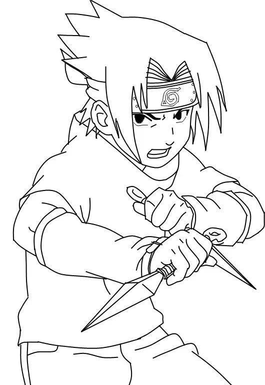 desenho do naruto para colorir e imprimir 6
