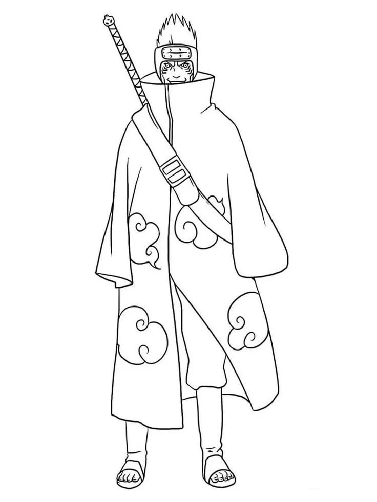 desenho do naruto para colorir e imprimir 7