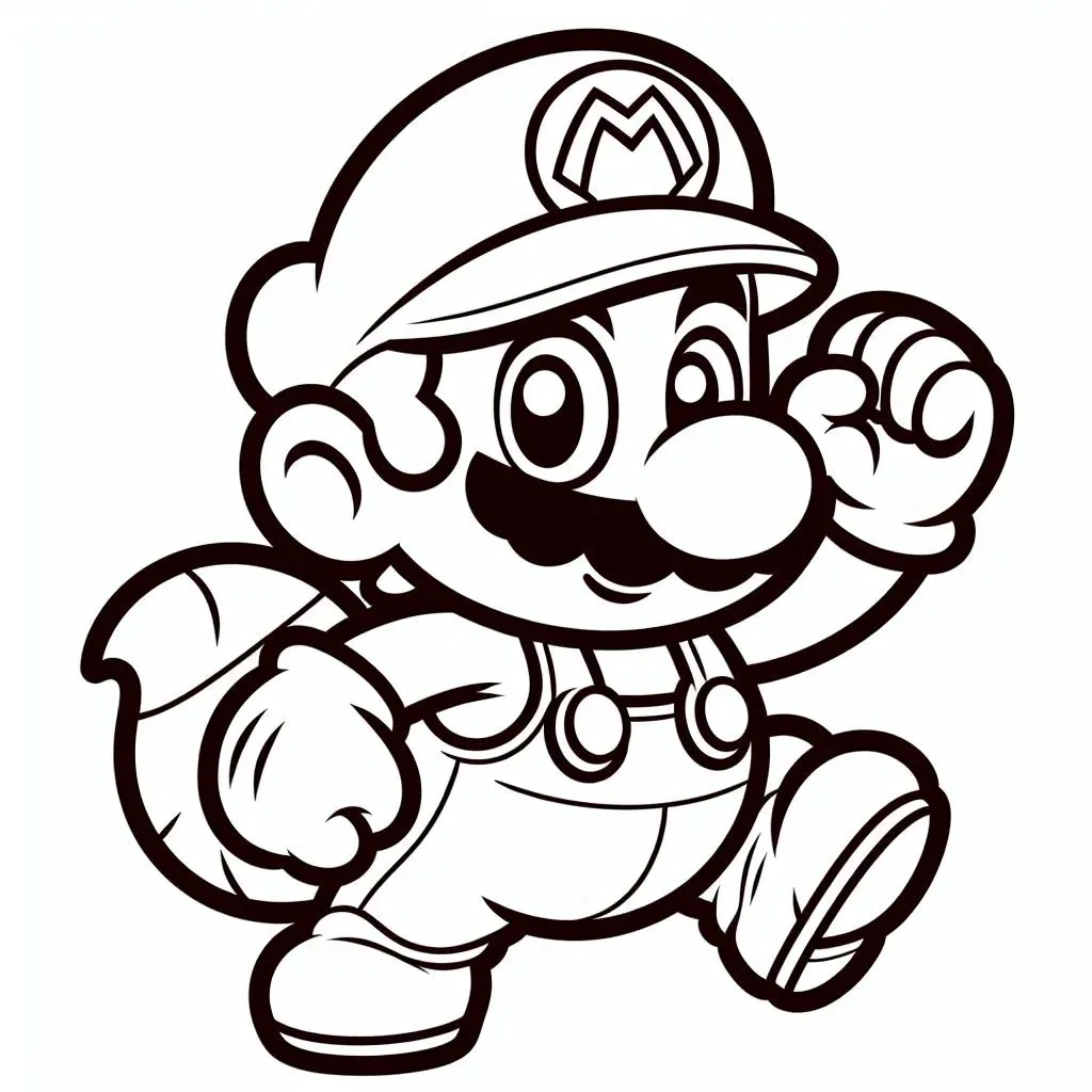 desenho do super mario bros para colorir 12 jpg
