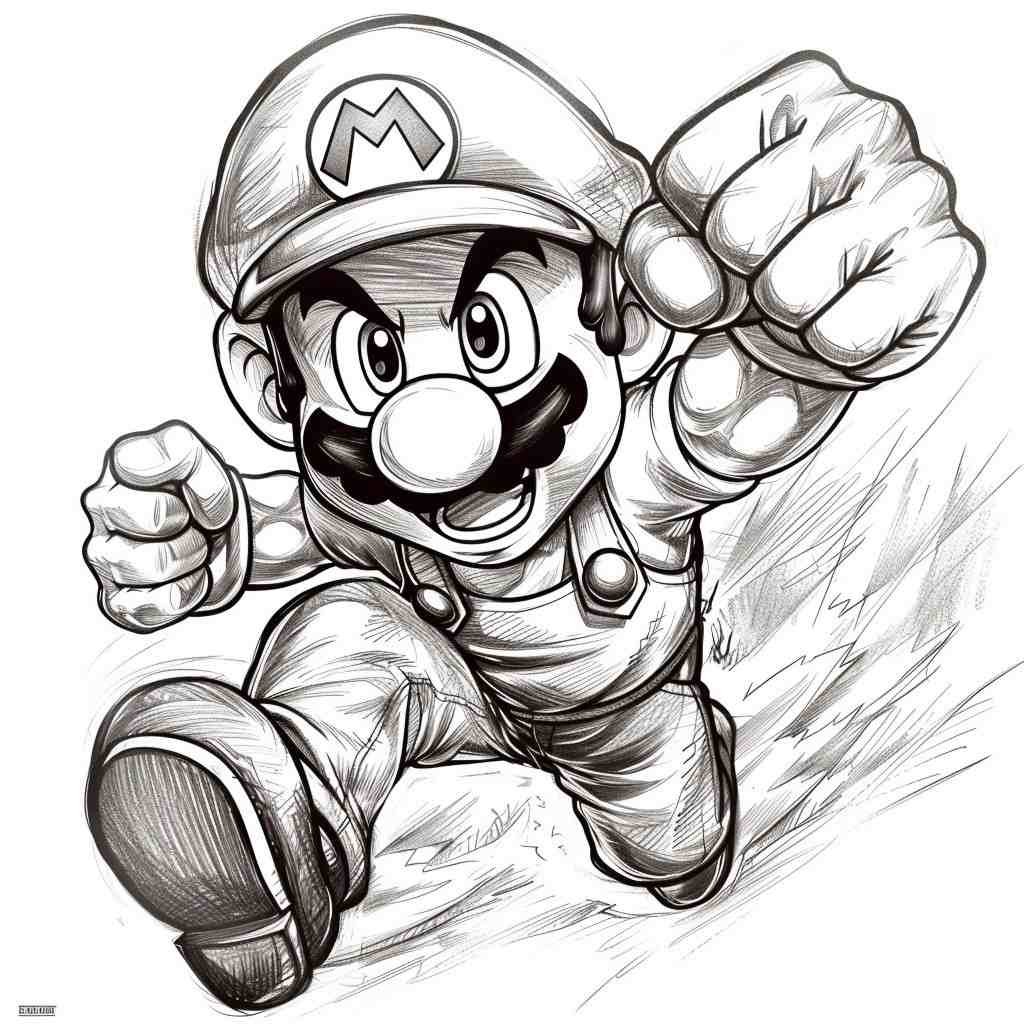 desenho do super mario bros para colorir294 2