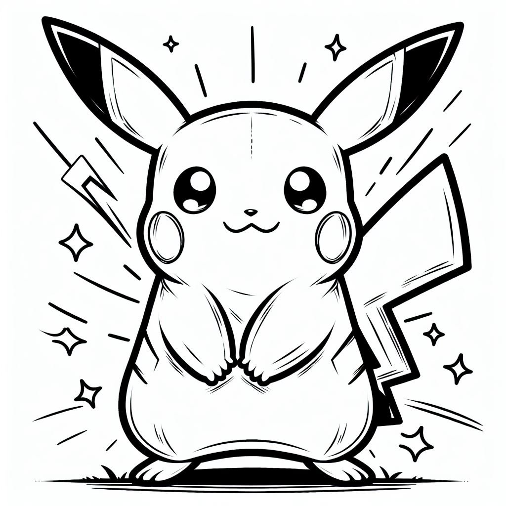 printable pikachu 4 1