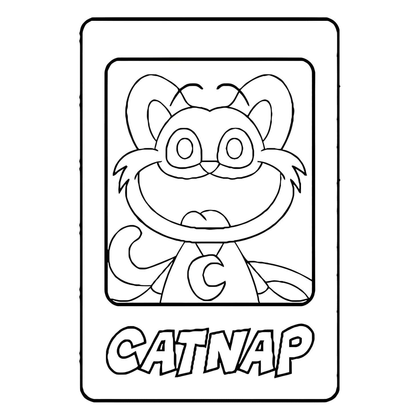 catnap desenho para imprimir gratis
