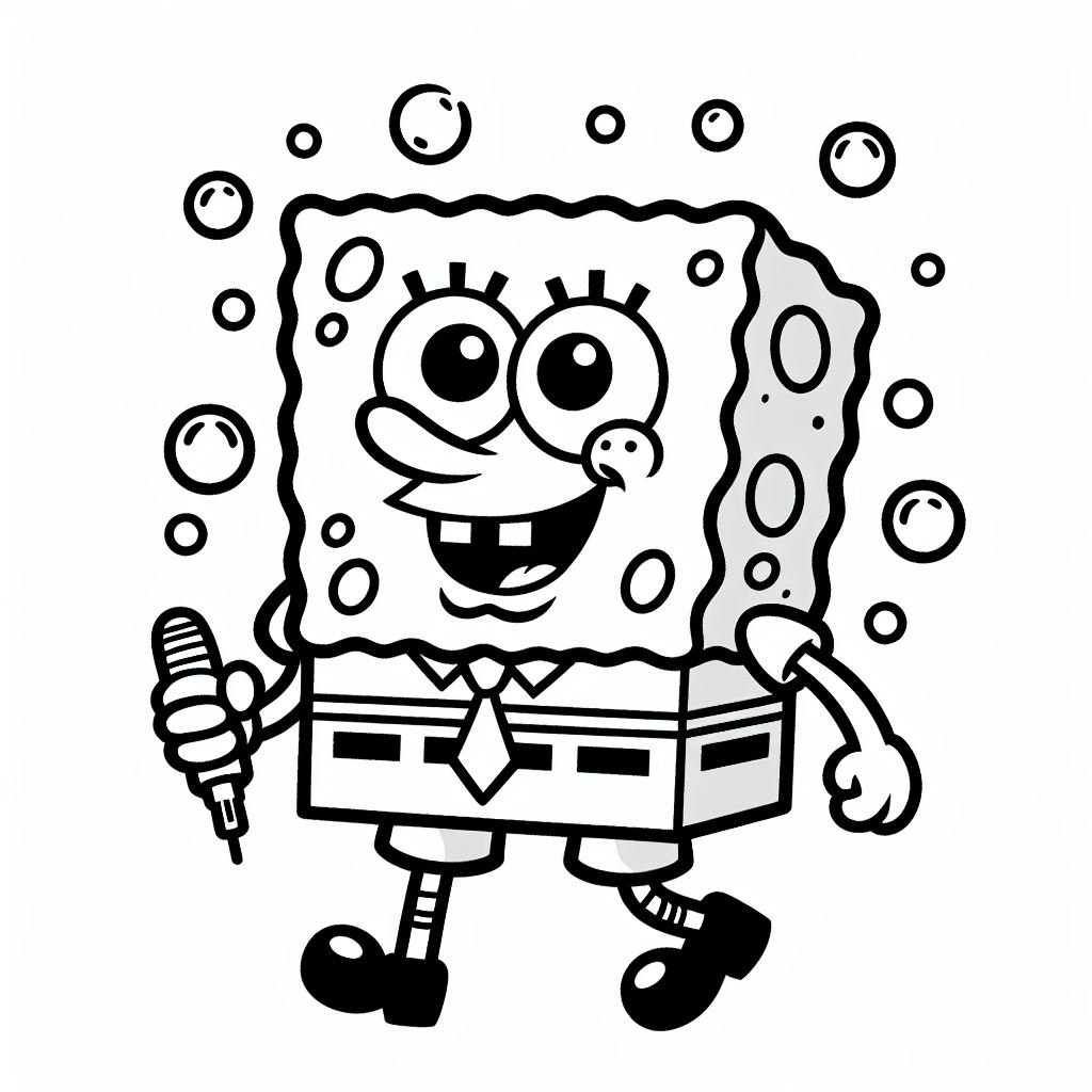 coloring bob esponja 7 1