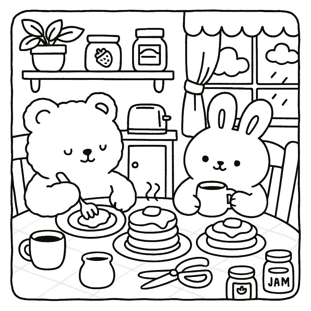 desenho inspirado em bobbie goods para imprimir